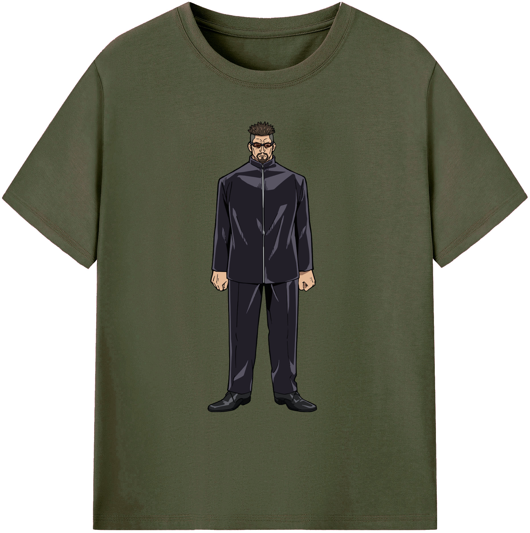 （画像用） 呪術廻戦 Jujutsu Kaisen 綿100％ メンズ半袖Tシャツ｜肌触りやわらか＆通気性